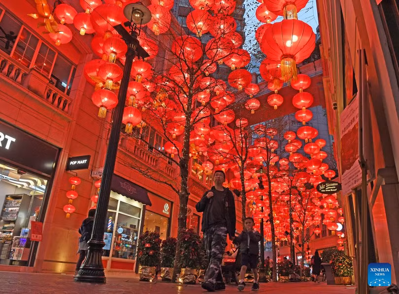 Không khí tết Nguyên đán rộn ràng ở Trung Quốc, Hong Kong