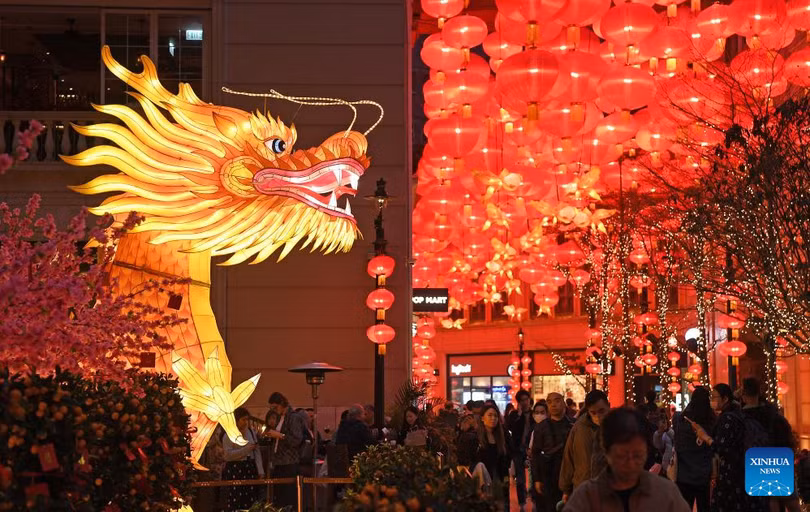 Không khí tết Nguyên đán rộn ràng ở Trung Quốc, Hong Kong