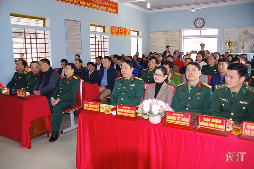 Khánh thành công trình “Dân vận khéo” của lực lượng vũ trang 
