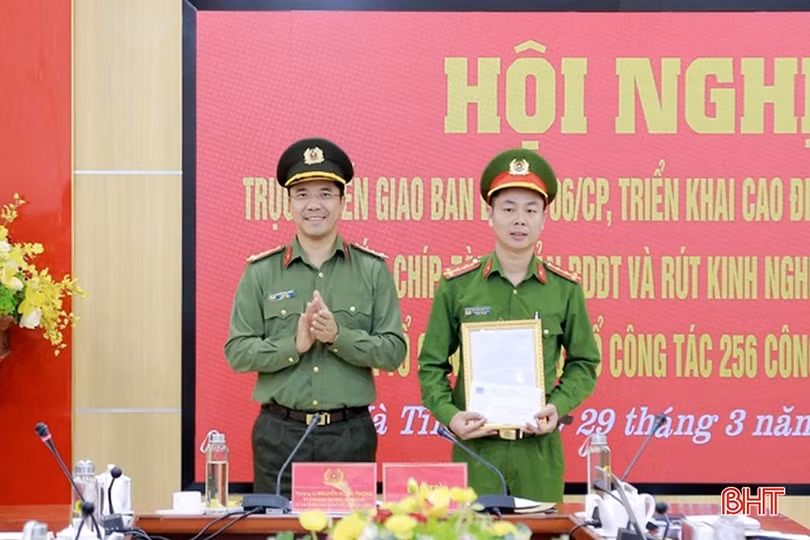 Hà Tĩnh kích hoạt hơn 107% tài khoản định danh điện tử
