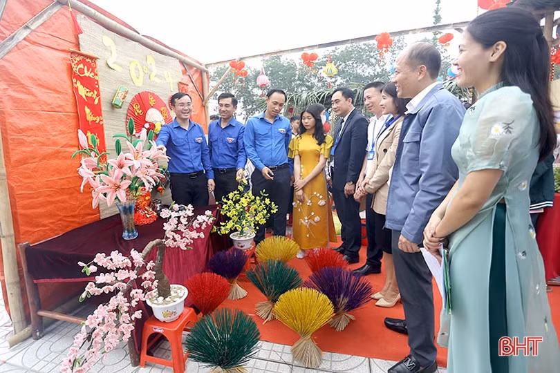 Các trường nghề ở Hà Tĩnh tổ chức nhiều hoạt động đón tết ý nghĩa
