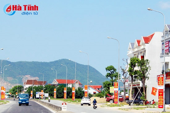 Diện mạo mới trên đô thị Kỳ Anh Diện mạo mới trên đô thị Kỳ Anh