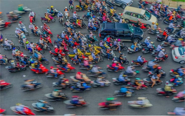 Hình ảnh tắc đường khủng khiếp trên thế giới ảnh 10