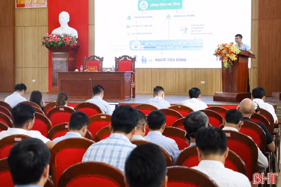 Tiếp tục phát triển hệ thống truy xuất nguồn gốc nông sản Hà Tĩnh