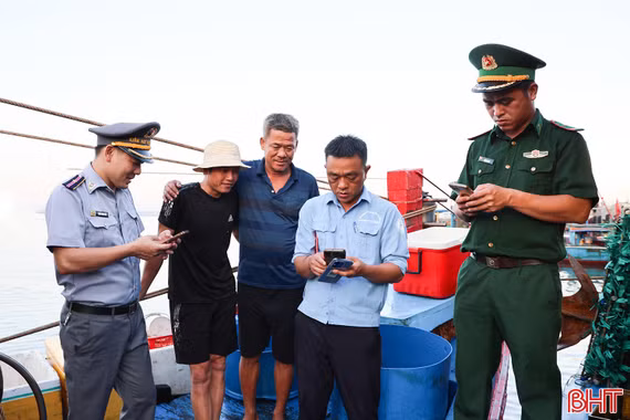 Hà Tĩnh chuẩn bị cho lộ trình triển khai nhật ký khai thác thủy sản điện tử trên tàu cá