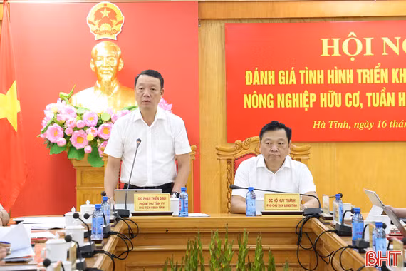 Xác định phát triển nông nghiệp hữu cơ là mũi nhọn kinh tế bền vững tại Hà Tĩnh