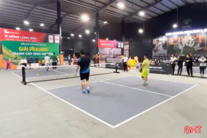 Chung kết Giải pickleball tranh cúp Bình Nguyên nội dung đôi nam trình 4.9