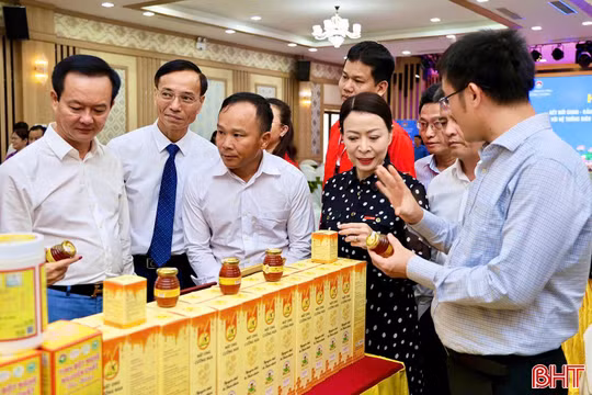 Kết nối, đưa sản phẩm Hà Tĩnh vào các siêu thị của Central Retail Việt Nam