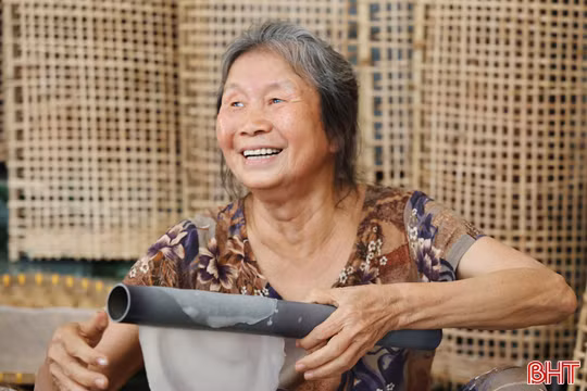 "Giữ lửa" làng nghề bánh đa, bánh mướt chợ Cầu