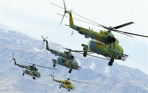 Trực thăng Mi-8. Ảnh: TASS