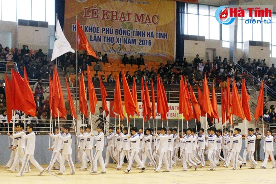 Khai mạc Hội khỏe Phù Đổng tỉnh Hà Tĩnh lần thứ XI ảnh 3