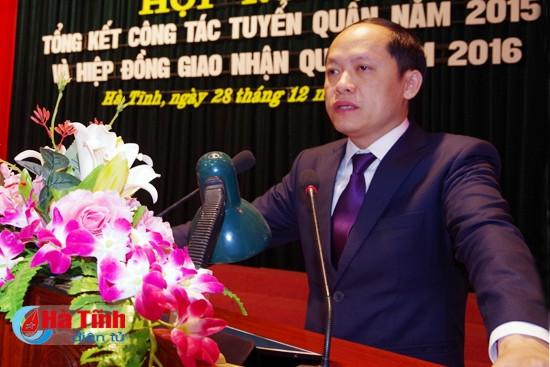 Chuẩn bị tốt các điều kiện phục vụ công tác giao quân năm 2016 ảnh 3