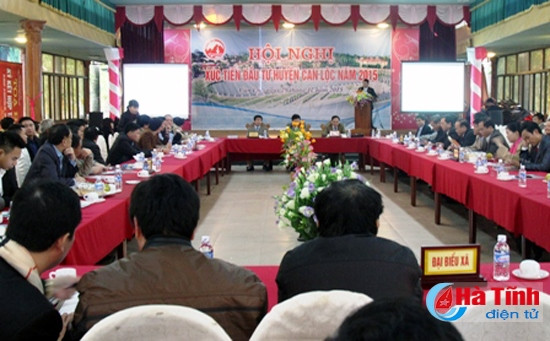 Can Lộc ký kết 22 dự án đầu tư với số vốn gần 1.000 tỷ đồng ảnh 1