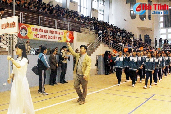 Khai mạc Hội khỏe Phù Đổng tỉnh Hà Tĩnh lần thứ XI ảnh 4