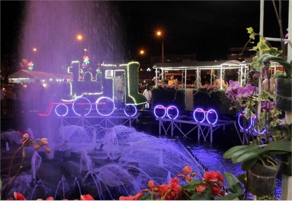 Đà Lạt hoa "tràn xuống phố" chờ khai hội ảnh 6