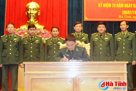 BĐBP Hà Tĩnh phát động tháng hành động cao điểm ảnh 1