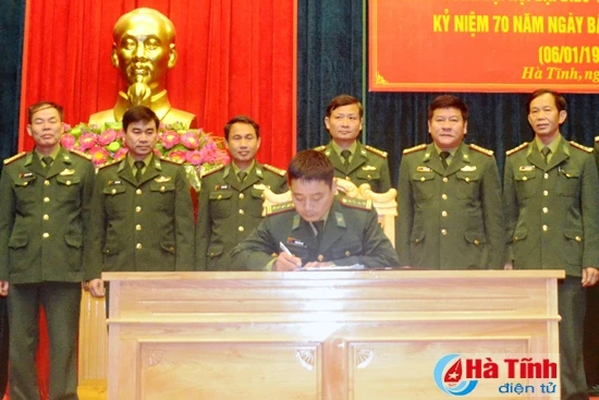 BĐBP Hà Tĩnh phát động tháng hành động cao điểm ảnh 1