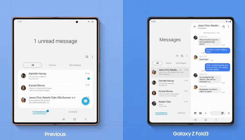 Galaxy Z Fold3 trình làng: Bền hơn, mạnh mẽ hơn nhưng giá không mềm hơn - Ảnh 11. Galaxy Z Fold3 trình làng: Bền hơn, mạnh mẽ hơn nhưng giá không “mềm” hơn