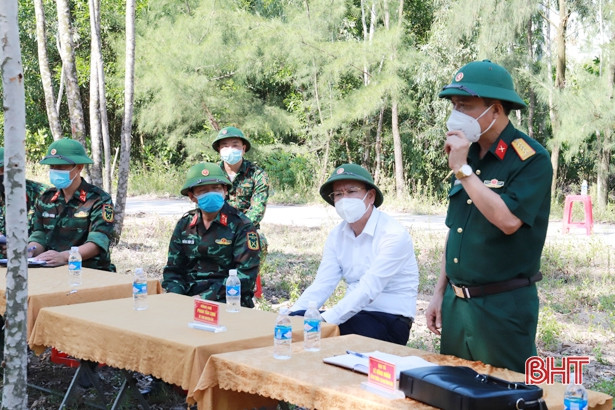 Nghi Xuân chuẩn bị chu đáo, sẵn sàng cho diễn tập khu vực phòng thủ