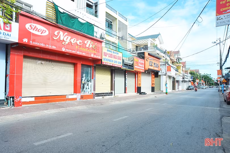 Quán cà phê, nhà hàng ở Hà Tĩnh tạm thời đóng cửa phòng dịch COVID-19