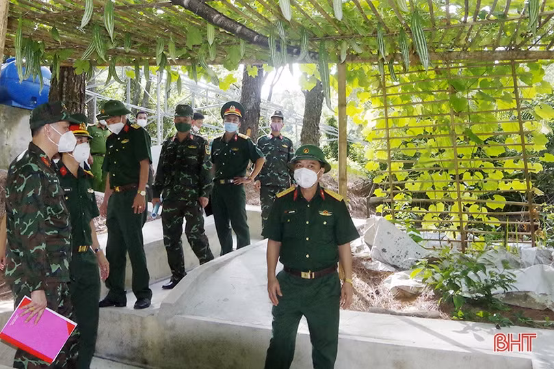 Soát xét kỹ phương án diễn tập khu vực phòng thủ ở TX Hồng Lĩnh