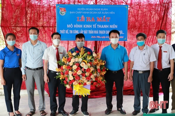 Ra mắt mô hình kinh tế thanh niên Hà Tĩnh có sự hỗ trợ vốn của Trung ương Đoàn