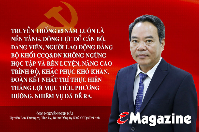 Đảng bộ Khối CCQ&DN tỉnh tập trung tuyên truyền kỷ niệm 65 năm Ngày Bác Hồ về thăm Hà Tĩnh