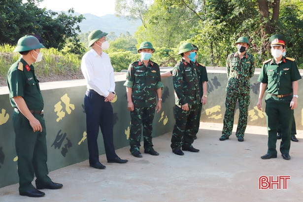 Nghi Xuân chuẩn bị chu đáo, sẵn sàng cho diễn tập khu vực phòng thủ