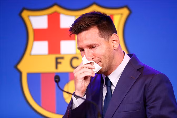 1,2 tỷ euro và sự thật phía sau giọt nước mắt cay đắng của Messi