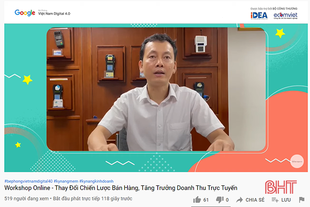 Doanh nghiệp Hà Tĩnh học cách kết nối khách hàng, tăng doanh thu qua thương mại điện tử
