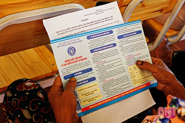 Hà Tĩnh là một trong 15 tỉnh phát triển BHXH, BHYT, BHTN tốt nhất cả nước