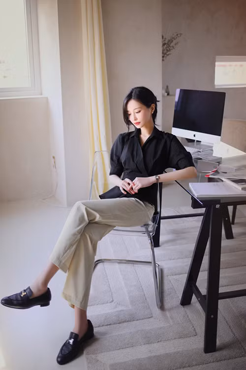 Ba cách phối đồ cùng áo blouse