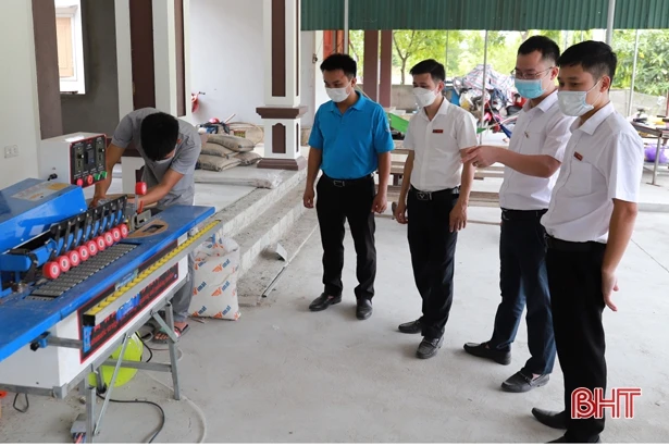 Ra mắt mô hình kinh tế thanh niên Hà Tĩnh có sự hỗ trợ vốn của Trung ương Đoàn