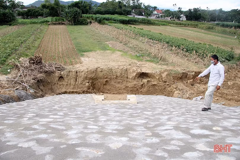 “Chạy đua” với thời gian trên các công trình phòng lũ ở Hương Sơn