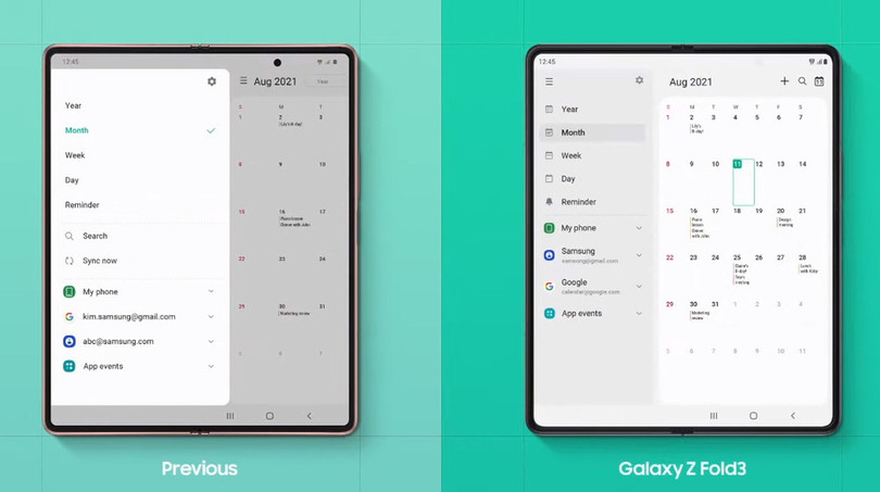 Galaxy Z Fold3 trình làng: Bền hơn, mạnh mẽ hơn nhưng giá không mềm hơn - Ảnh 12. Galaxy Z Fold3 trình làng: Bền hơn, mạnh mẽ hơn nhưng giá không “mềm” hơn