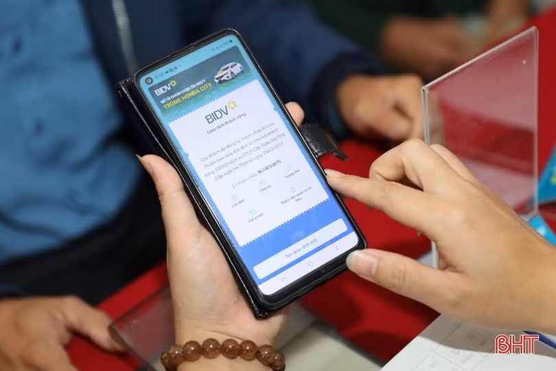 Địa phương đầu tiên của thị xã Kỳ Anh tổ chức ngày hội chuyển đổi số