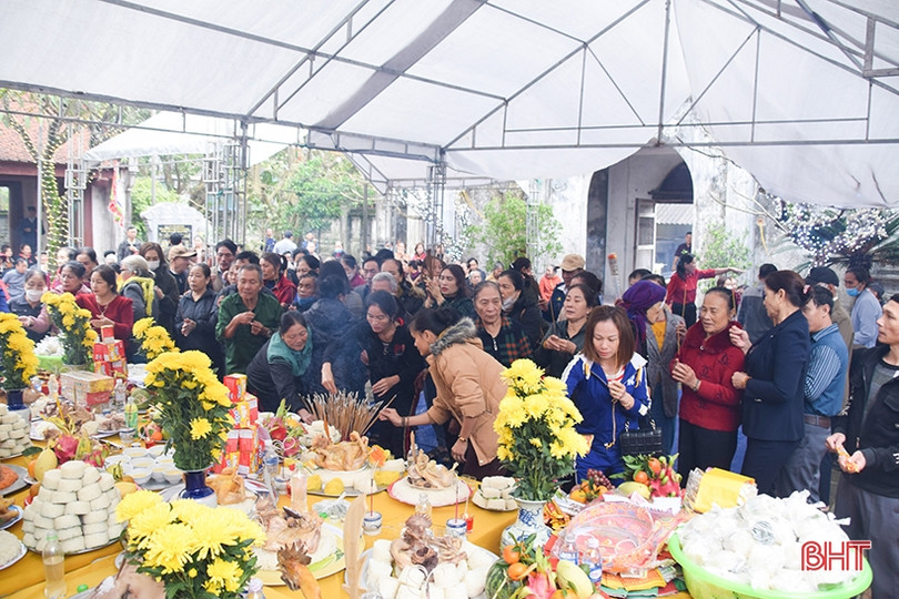 Trang trọng Lễ giỗ Thành hoàng làng Nhượng Bạn