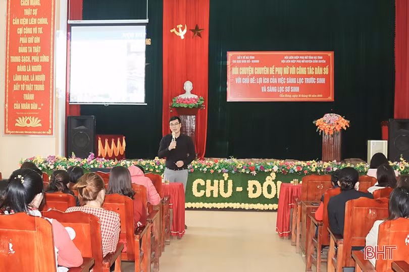 Phụ nữ Hà Tĩnh phát huy vai trò trong tuyên truyền chính sách DS-KHHGĐ