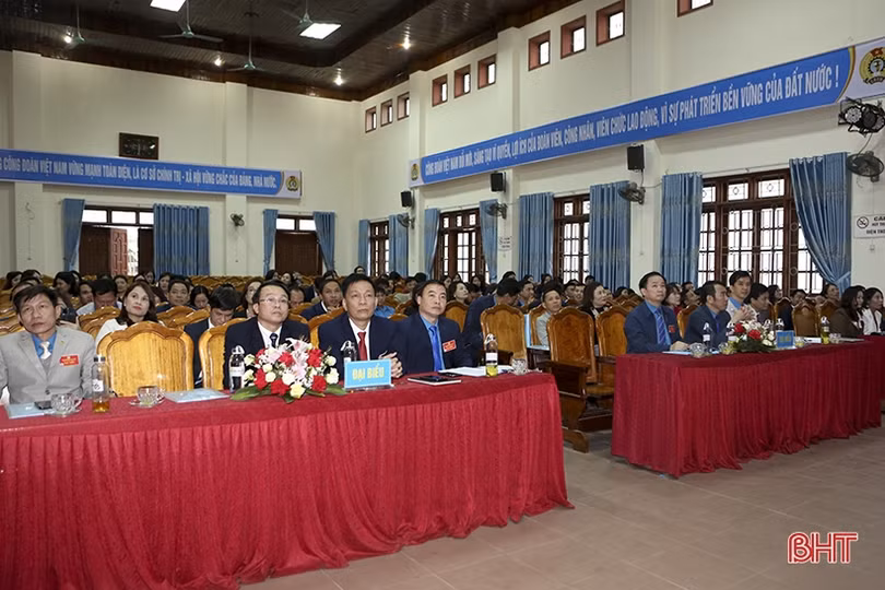 Đại hội điểm công đoàn cơ sở thuộc ngành GD&ĐT Hà Tĩnh