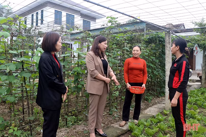 Khích lệ phụ nữ Can Lộc chung sức xây dựng nông thôn mới nâng cao