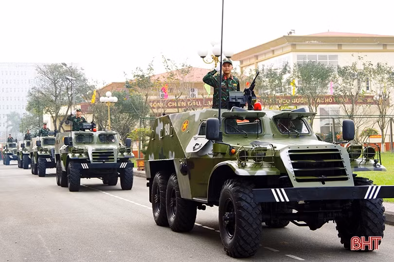 Bộ CHQS tỉnh Hà Tĩnh sơ duyệt các nội dung lễ ra quân huấn luyện năm 2023