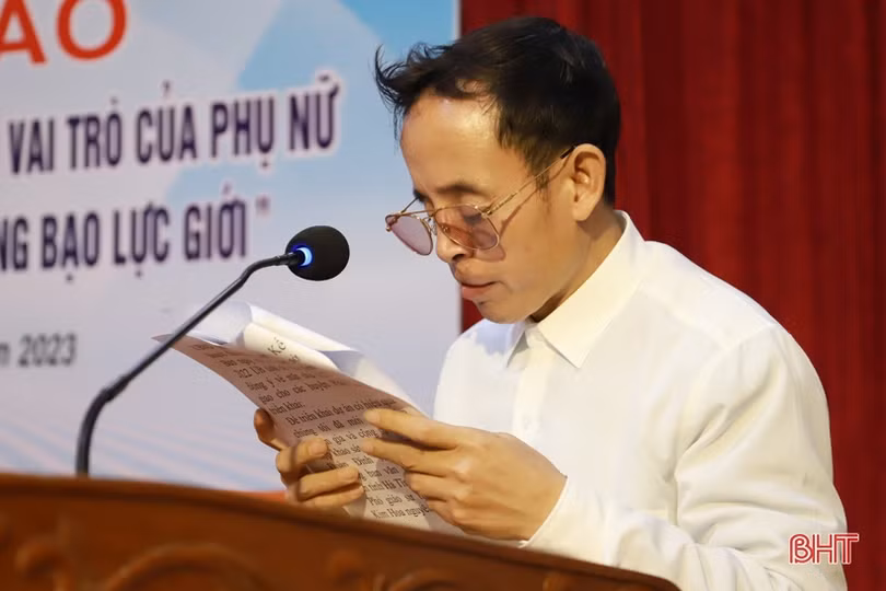 Dự án về bình đẳng giới góp phần nâng cao vai trò của phụ nữ, trẻ em gái ở Hà Tĩnh