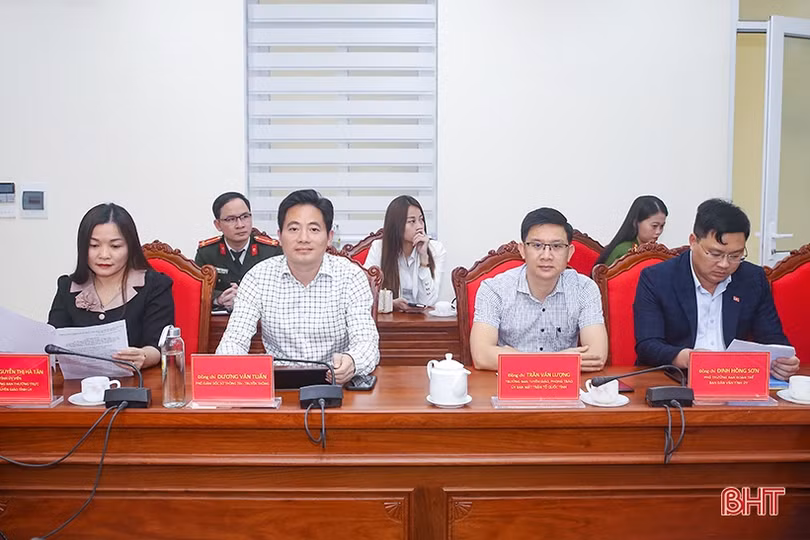 Phối hợp triển khai cuộc vận động thực hiện Đề án 06 của Chính phủ trên địa bàn Hà Tĩnh