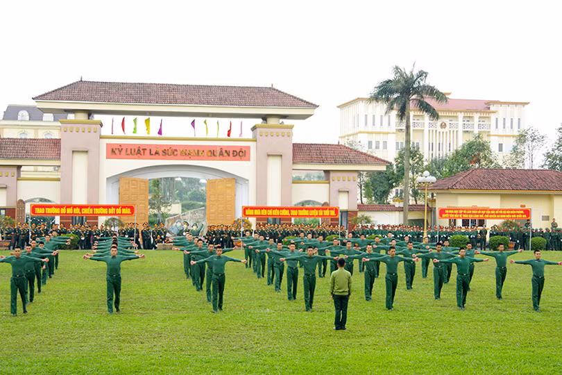 Bộ CHQS tỉnh Hà Tĩnh sơ duyệt các nội dung lễ ra quân huấn luyện năm 2023