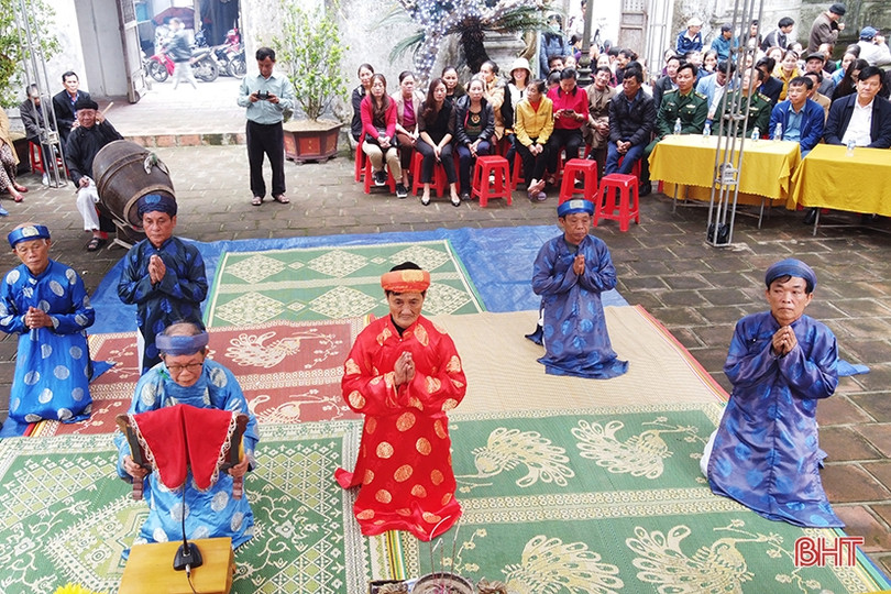 Trang trọng Lễ giỗ Thành hoàng làng Nhượng Bạn