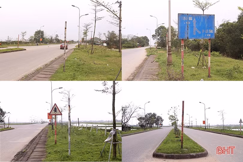 Hàng loạt biển báo giao thông “làm khó” người đi đường ở Hà Tĩnh