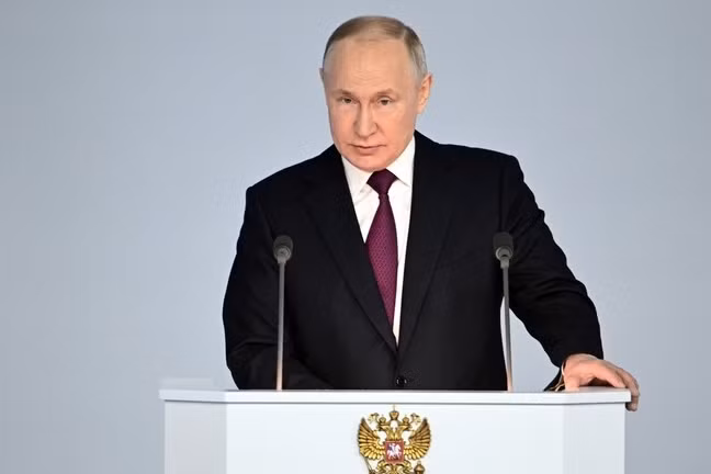 Tổng thống Nga Putin đọc Thông điệp Liên bang