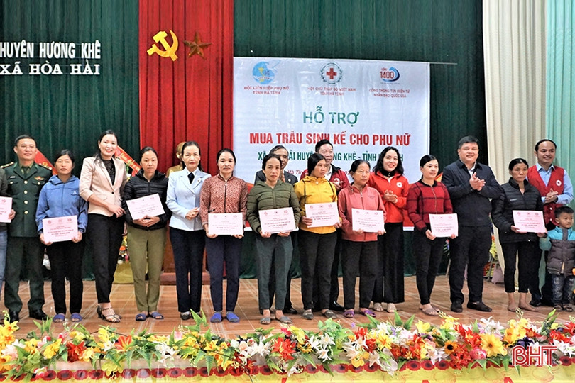 Hỗ trợ phụ nữ vùng biên ở Hương Khê phát triển sinh kế