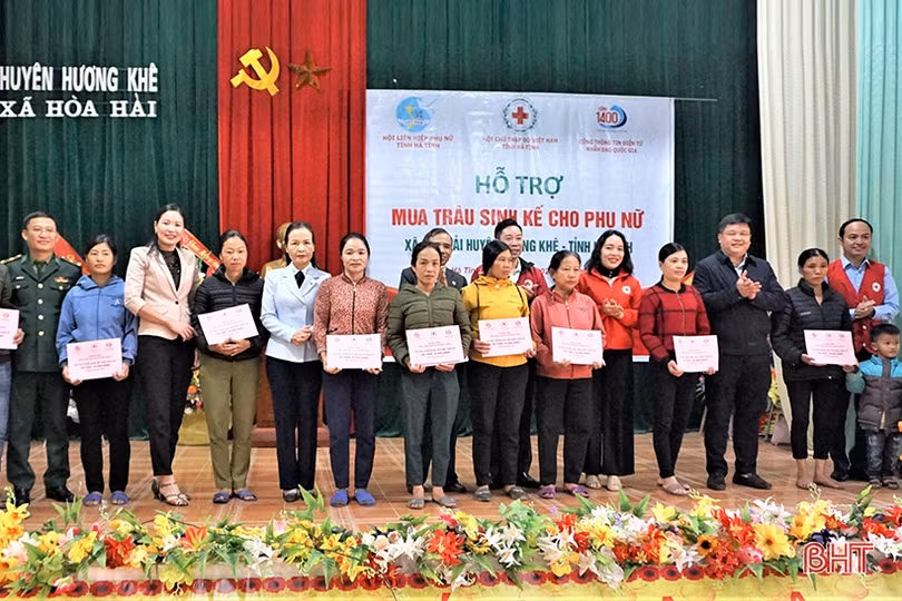 Hỗ trợ phụ nữ vùng biên ở Hương Khê phát triển sinh kế