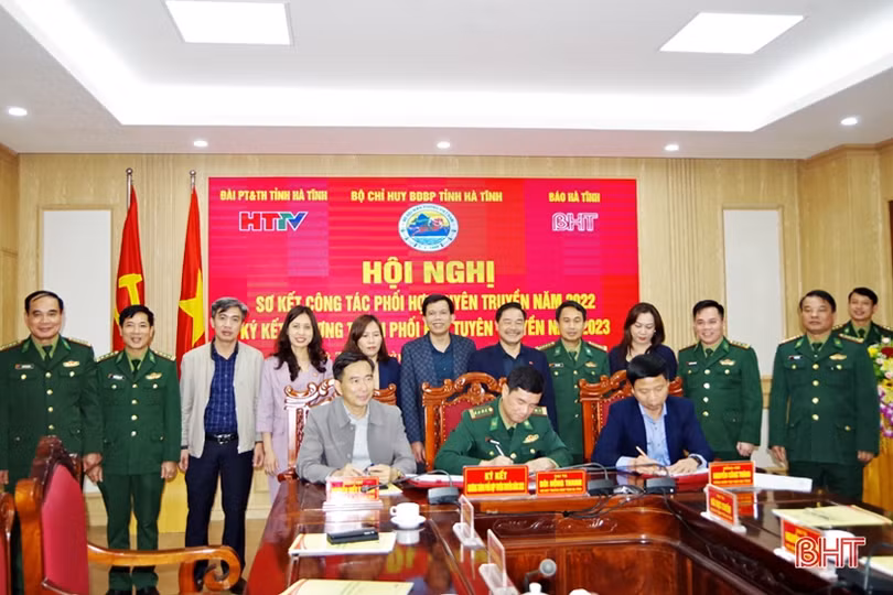 Tăng cường phối hợp tuyên truyền nhiệm vụ bảo vệ biên giới trên Báo Hà Tĩnh và Đài PT-TH tỉnh